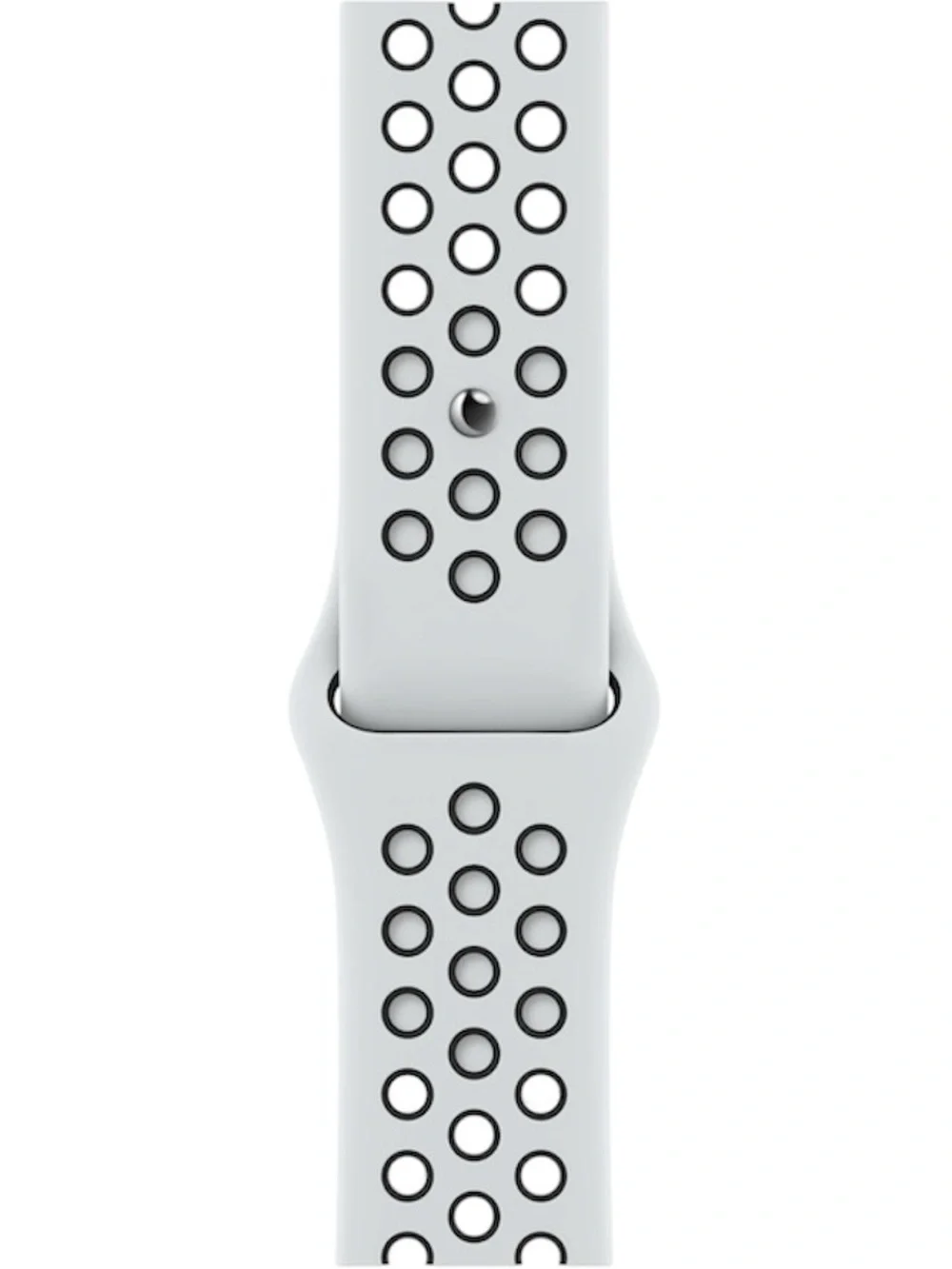 NIB Nike Sport Band for Apple Watch™ in Pure Platinum/Black - Size 40mm